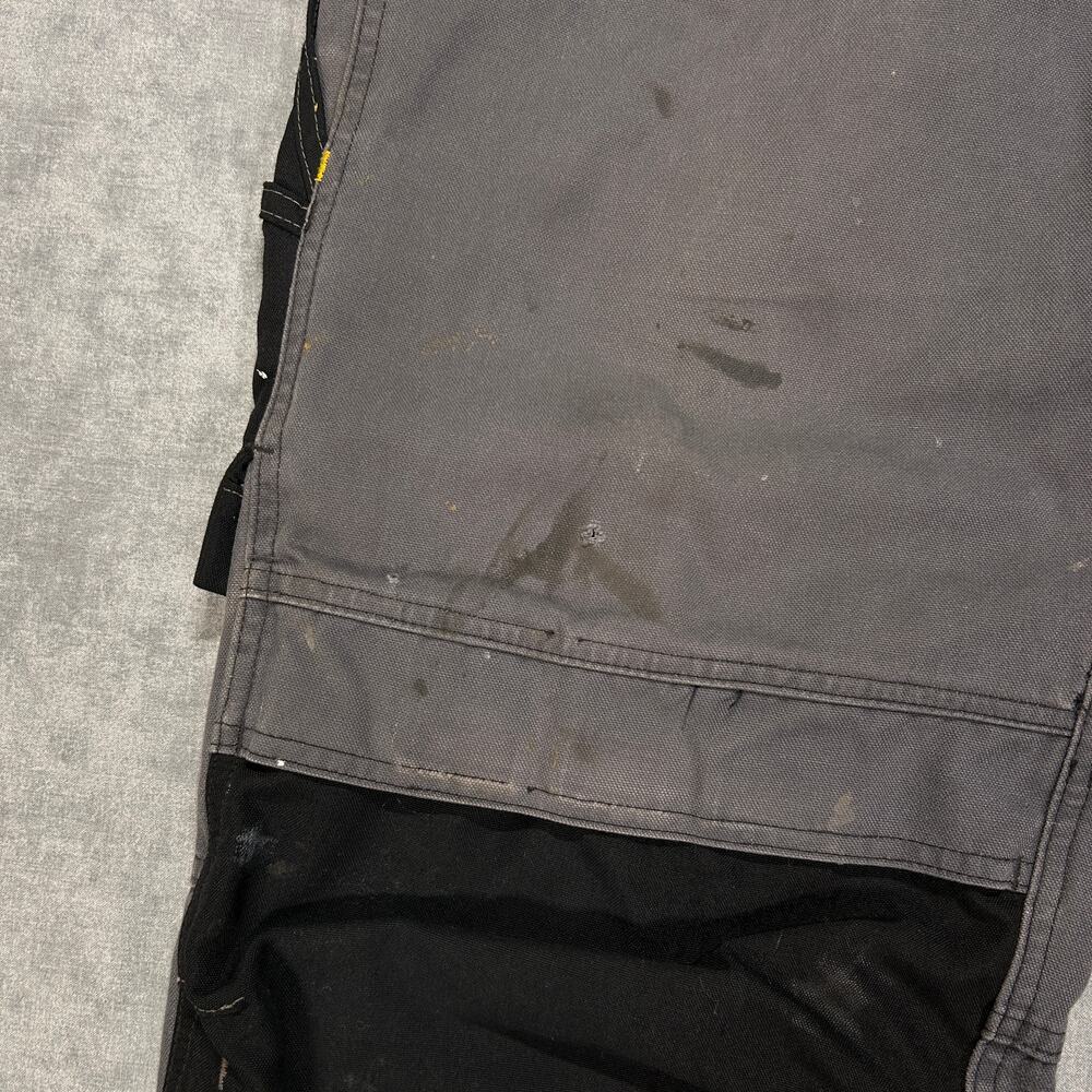 Snickers Workwear 3214 Canvas+ Knee Guard Holster pocket Condura pants 36x32 - Picture 4 of 11